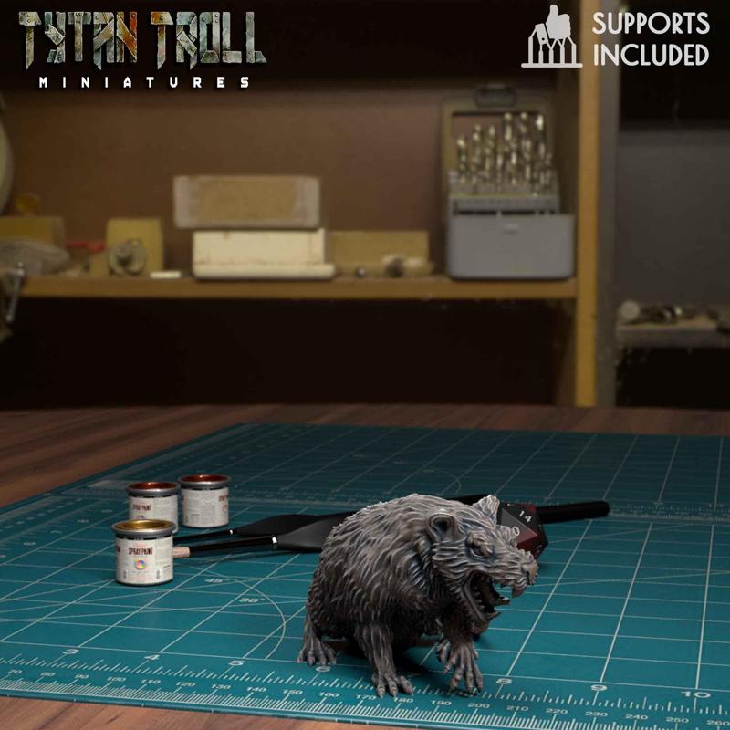 Giant Rat 02 [Pre-Supported]
