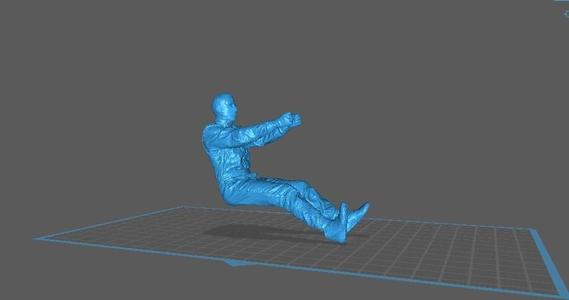 racing driver stead pose