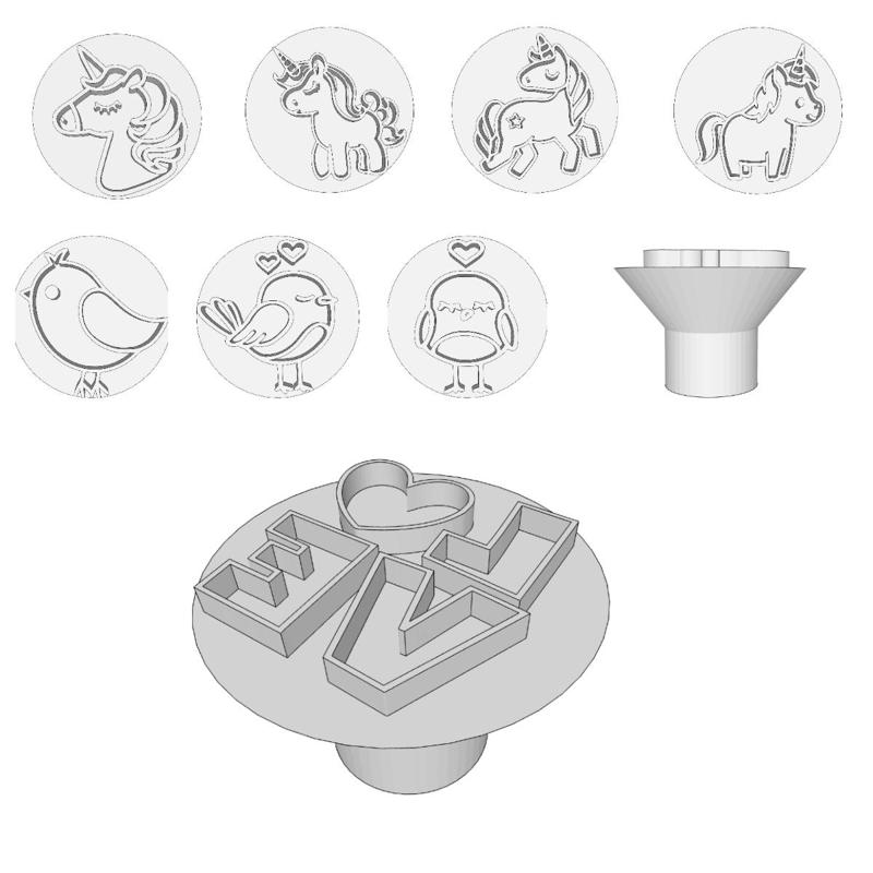 Mega pack stamp ceramics and handicrafts