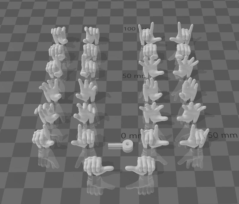 Spider-Armor MK1 Hands for Marvel Legends Action Figures