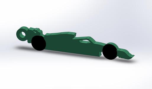 Aston Martin Fernando Alonso F1 Key Ring