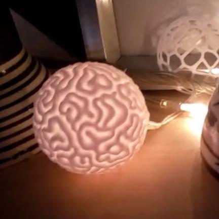 Christmas bauble Litho reaction-diffusion