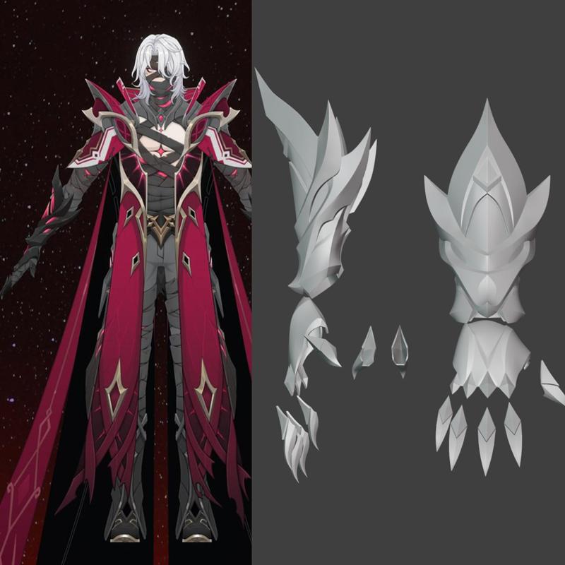 Rerir Cosplay Accessories Genshin 3D print