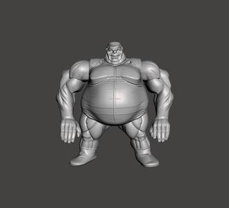 MARVEL BLOB X-MEN FAN ART