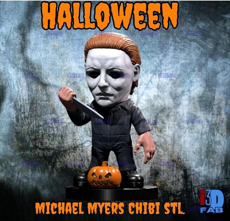 🎃🔪 Chibi Halloween Michael Myers STL