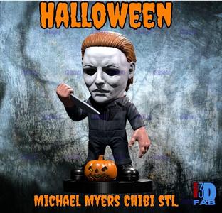 🎃🔪 Chibi Halloween Michael Myers STL