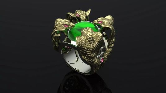 Snake Ring 03