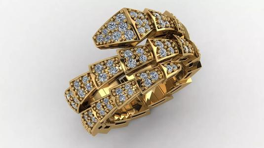 Snake ring Bul