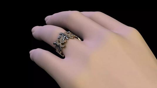 shaped ring