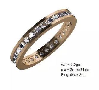 Single Row Ring