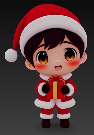 Santa boy