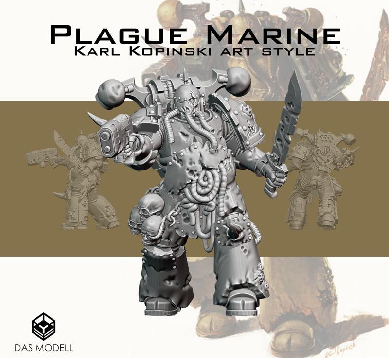 PLAGUE MARINE KARL KOPINSKI STYLE