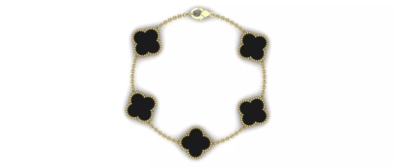 Alhambra Flower Bracelet 02