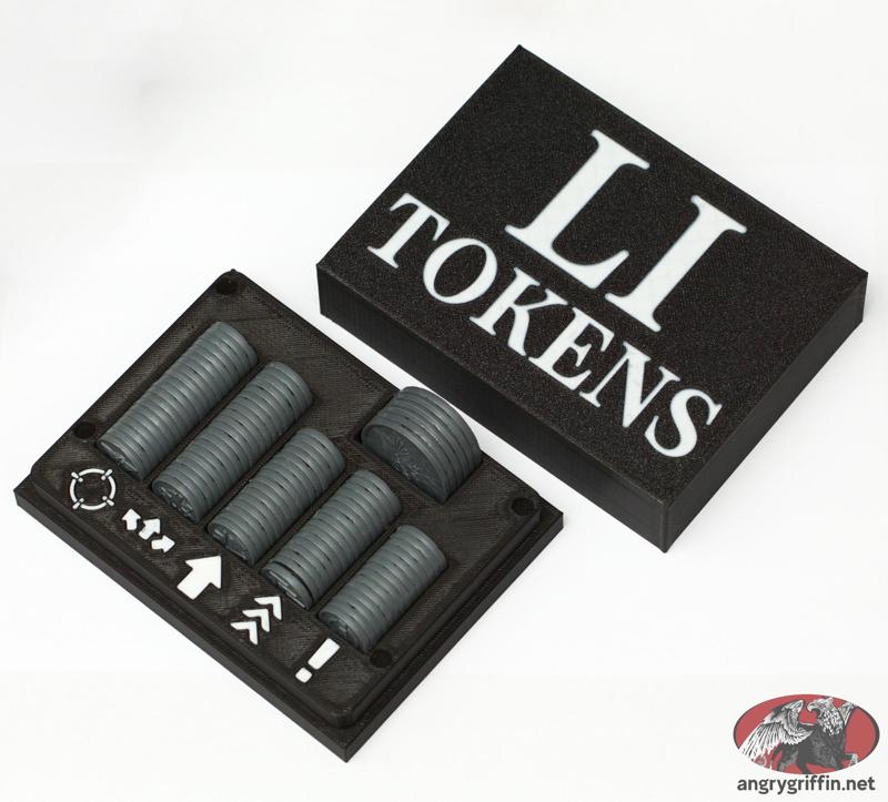 Legions Order Token and Objective Storage STL