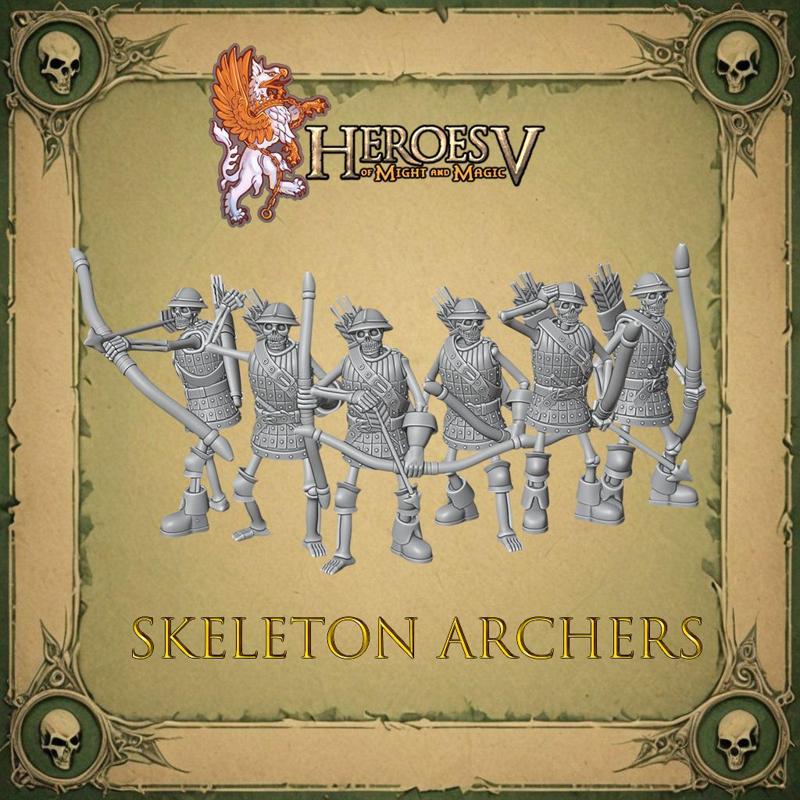 Heroes of might and magic 5 Skeleton Archer Skeleton Archer HOMM 5