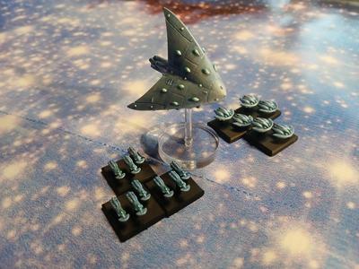 Aquatic Xenos/Alien Attack Craft markers