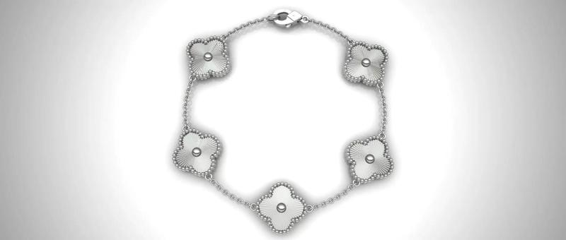 Alhambra Flower Bracelet 03