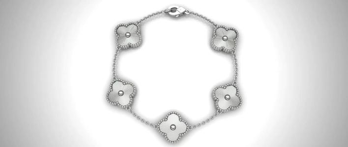 Alhambra Flower Bracelet 03