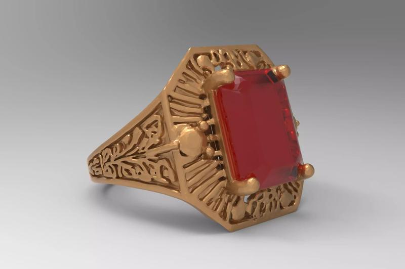 Egyptian pharaoh ring
