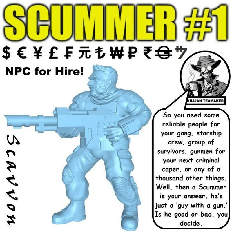 Killian Teamaker Presents: Goons Gunmen Scoundrels & Scummers #1