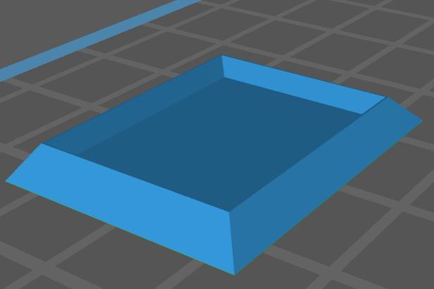 base converter / extender from 20mm square to 25mm square