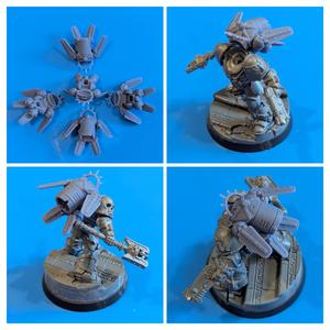 Death Company Chaplain Prime Jump Pack MKIV