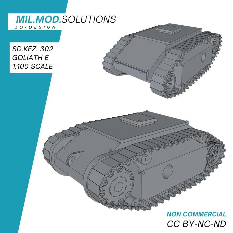 Sd.Kfz. 302 Goliath E WW2 Wehrmacht