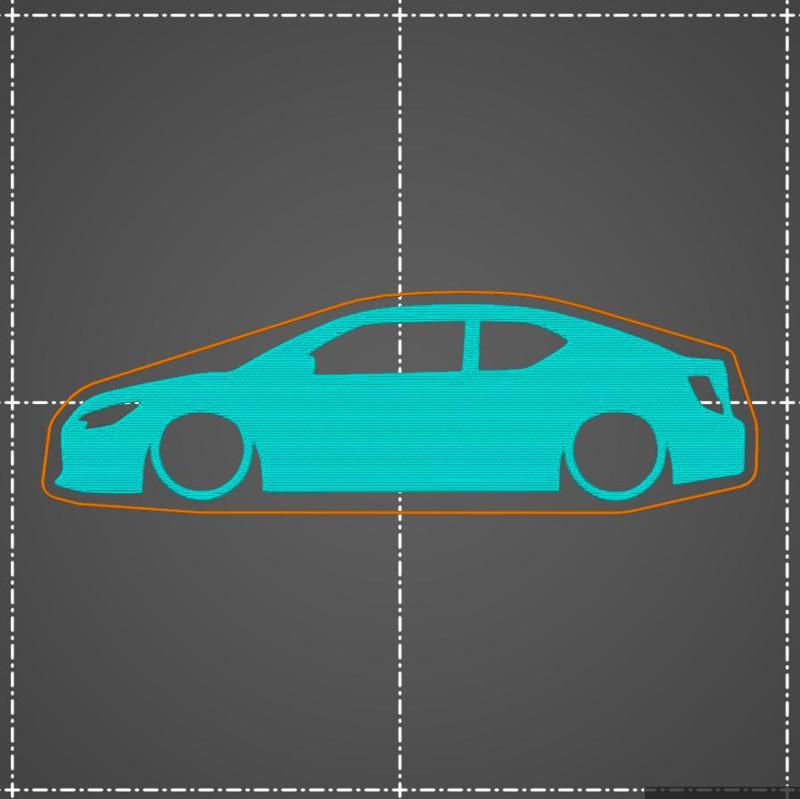 Scion TC 2nd gen AGT20 2014 facelift Toyota Aichi key silhouette