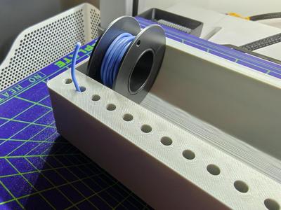 Gridfinity Wire Spool Holder