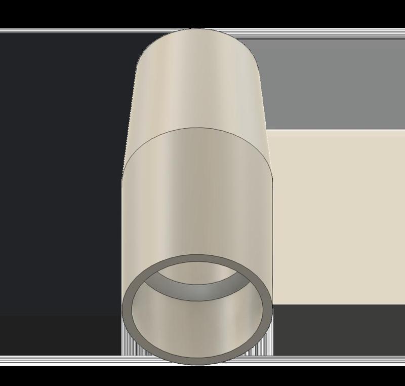 Strain relief for Diamond Antenna RHM8B for PL239 and N-Type adapters