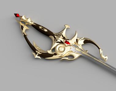 Alisaie's Charion Rapier from Final Fantasy XIV: Shadowbringers