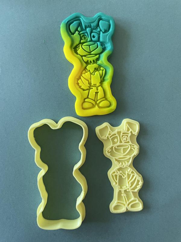 Cool dog cookie cutter