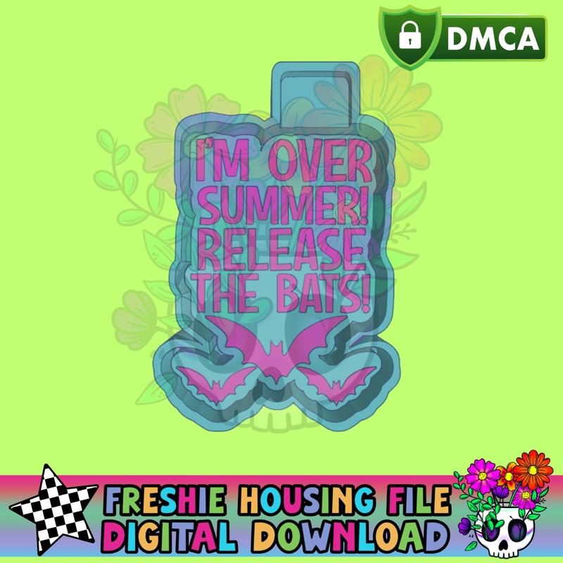 Release the Bats STL Freshie Housing