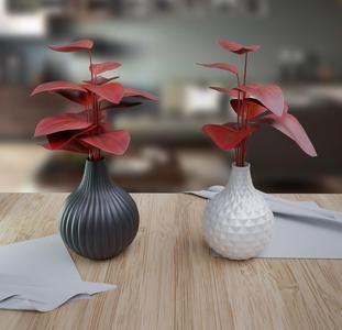 vases in couple