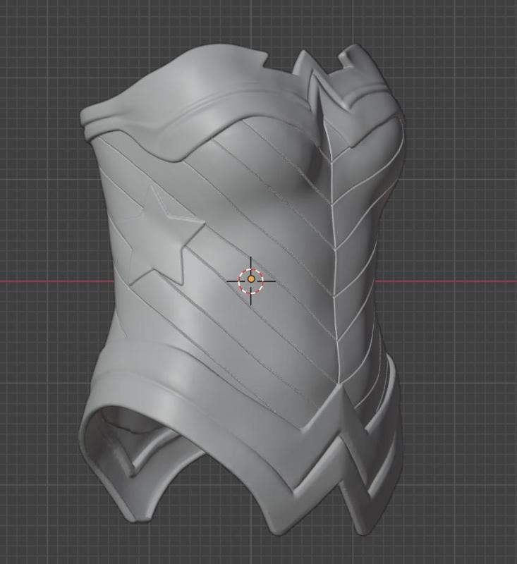 V2 New 52 Inspired Bodice Armor Top