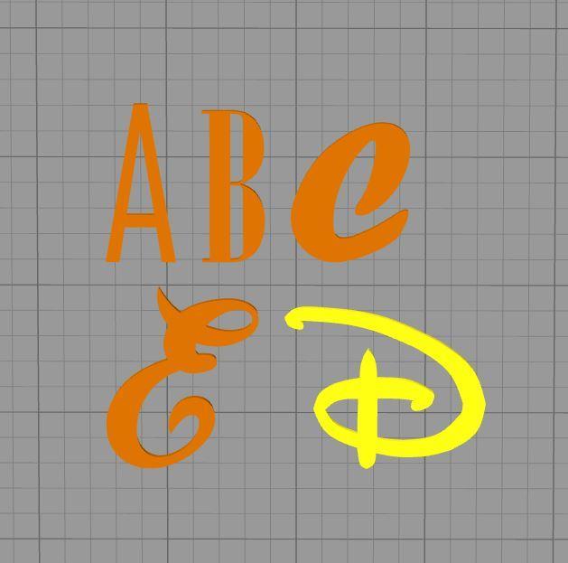 Letter Stamps Test Samples