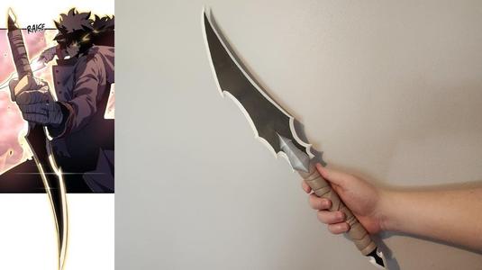 Sung Il-Hwan's Dagger from the Solo Leveling Webtoon
