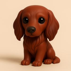 Crimson Whisper - Irish Chibi Setter