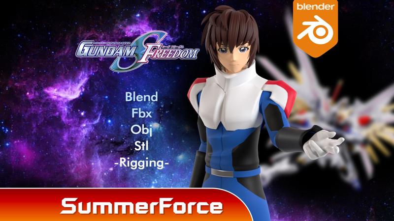 Kira Yamato - Gundam Seed Freedom