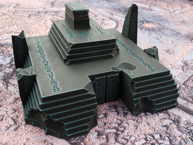 Necron Tournament Terrain - Tomb World - Monument