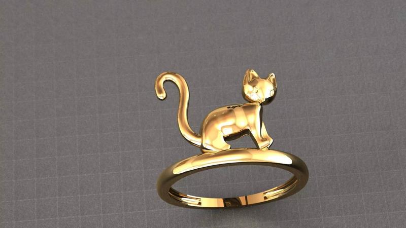 cat ring minimal 5