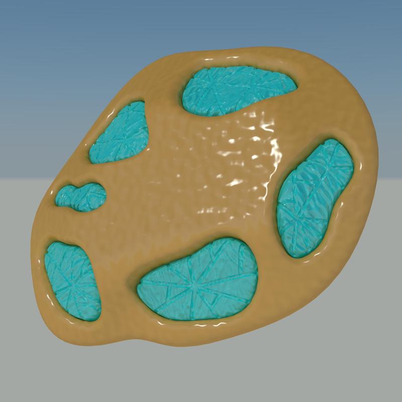 STALKER Stone Flower 2.0 artifact. Video game, props, cosplay, airsoft