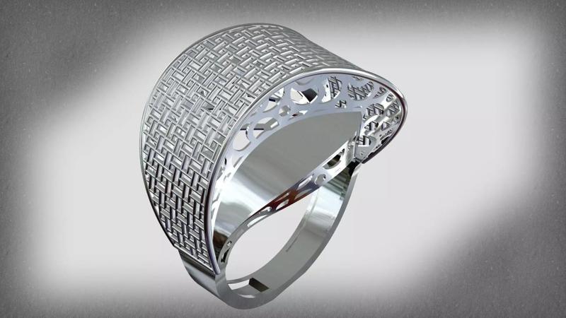 Cross fusion ring weave code 1015