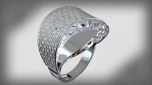 Cross fusion ring weave code 1015