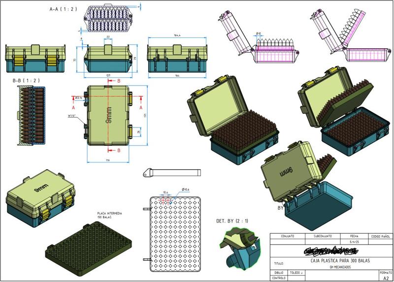 Ammunition Box 9mm x 300 Rounds