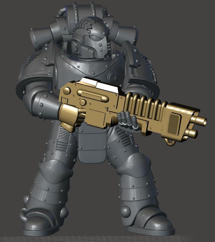 Space Marine Plasma Gun