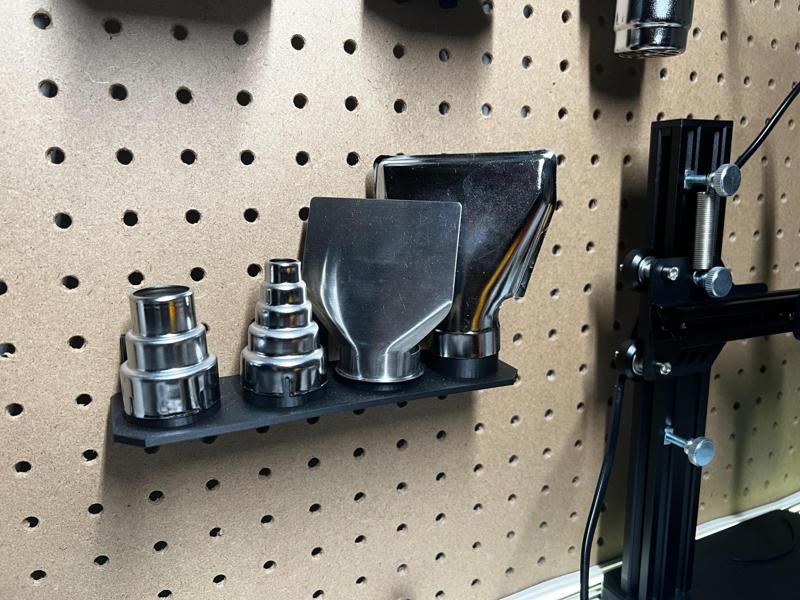 Heat Blower Heads Holder for 1inch Pegboard