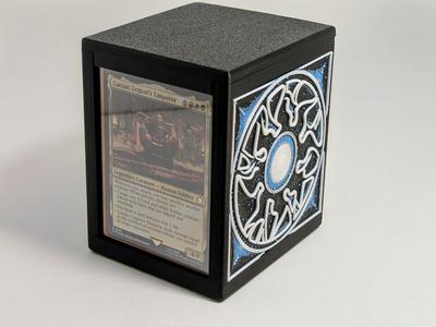 MTG Commander Deck Box White Mana