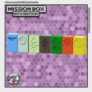 10th Edition Mission Card Box