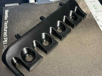 Compressed air tool quick coupler rack